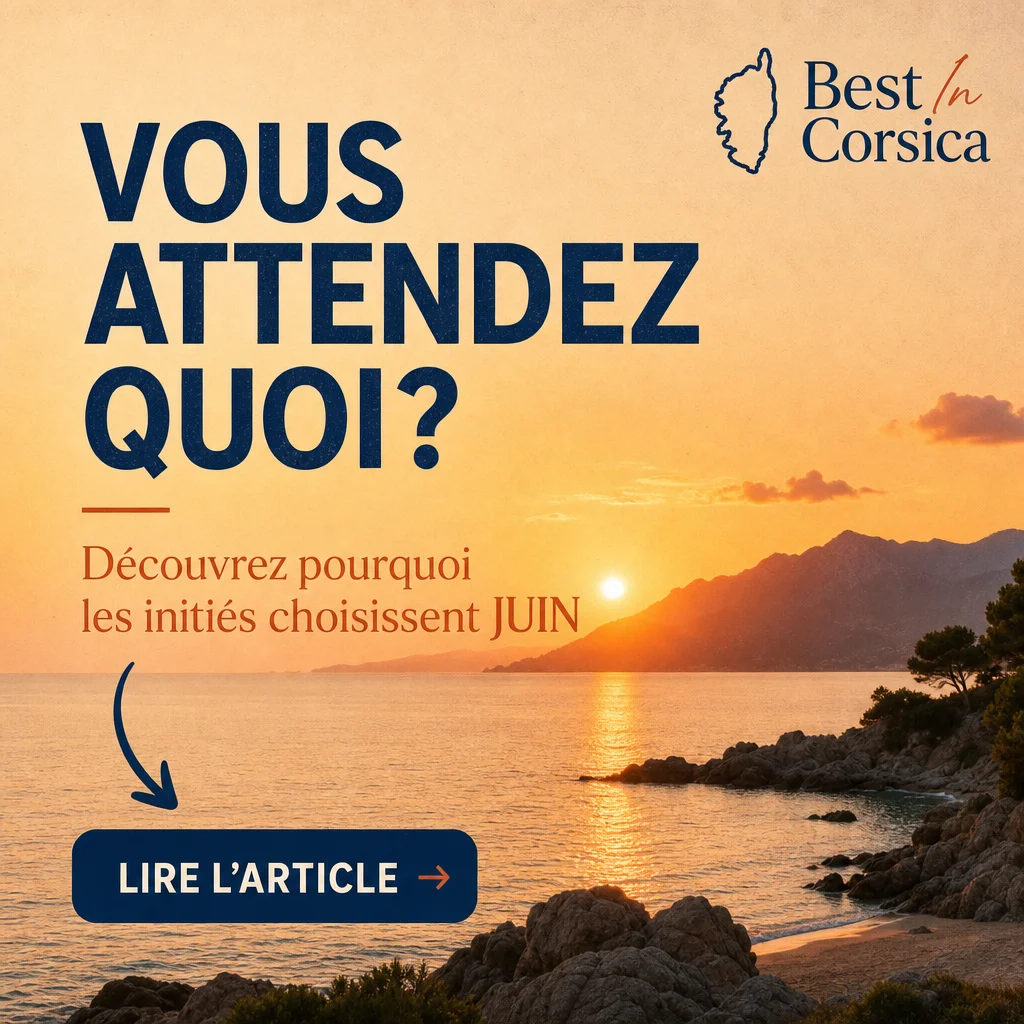 Vous attendez quoi ? Découvrez pourquoi les initiés choisissent juin pour la Corse - BestInCorsica