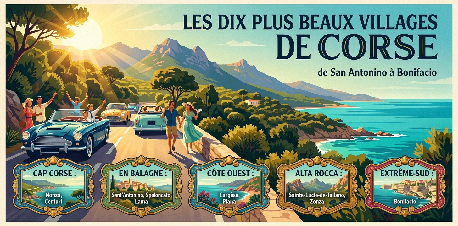 Les 10 plus beaux villages de Corse — Notre sélection 2026